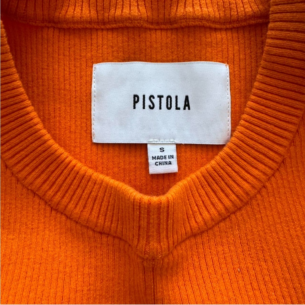 PISTOLA Nella Ribbed Cutout Tank - Picture 2 of 4